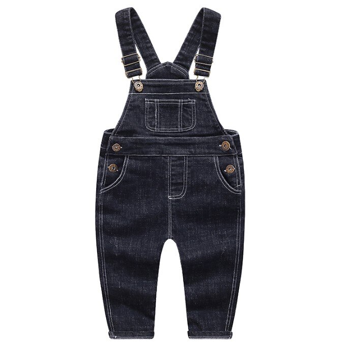 Salopette en denim polaire pour garçons | Ensemble et épais, en denim, pour enfants, barboteuse, hiver: 3T