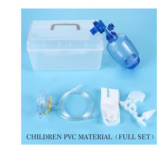 DE Beatmungsbeutel Ambu Notfall Sac Sauerstoffschlauch Ambubeutel Erste Aids-hilfe pour Adulte/Enfant: child set