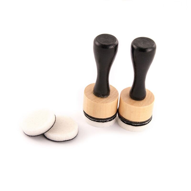 Mini Ink Paints Mixing Blending Tools Round Foam Refills for Scrapbooking Craft: 12