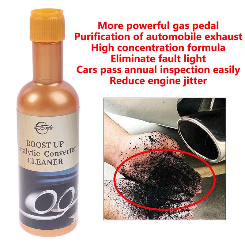 1 x 120ml katalysatorrensere bilrensere katalysatorer let at rengøre motoracceleratorer