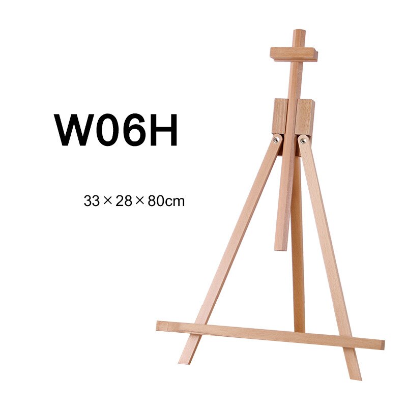 Mini Caballete De Pintura al óleo para artista, Caballete De madera para Pintura De acuarela, accesorios De Pintura, Lienzo: W06H