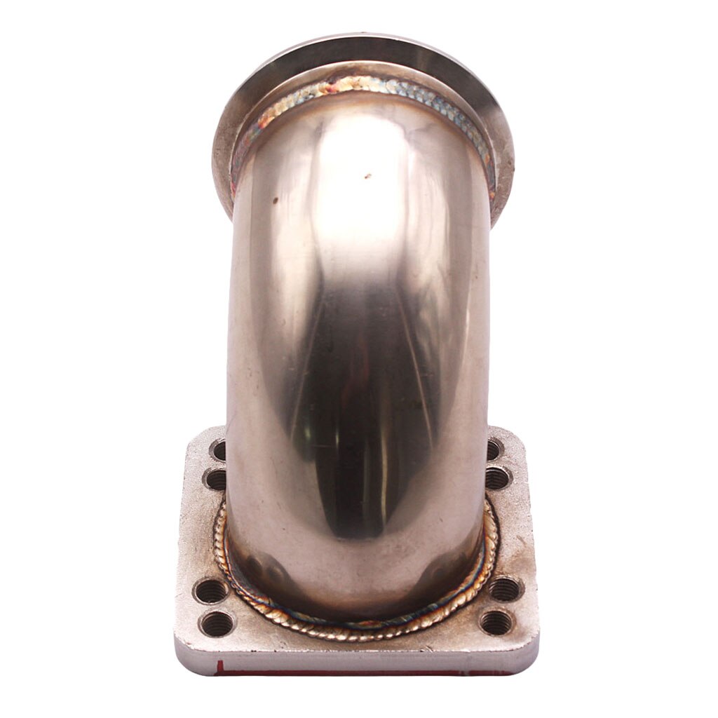 90 Graden Elleboog Adapter Cnc Machine Flens 3 "V-Band T4 Turbo 304 Ss Cast