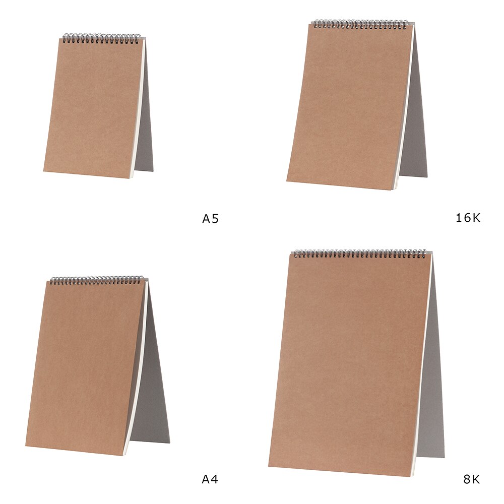 1pc A5/16k/A4/8k Watercolor Paper Sketch Book Portable Sketchbook Graffiti Sketch Hand Painting Notebook