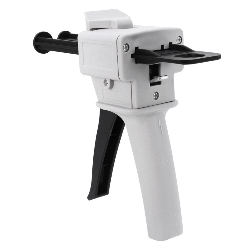 Lijm Guns 50Ml Twee Component Ab Epoxy Kit Lijm Applicator Lijm Adhensive Squeeze Gemengde 1:1and 2:1 Manual Guns Dispenser
