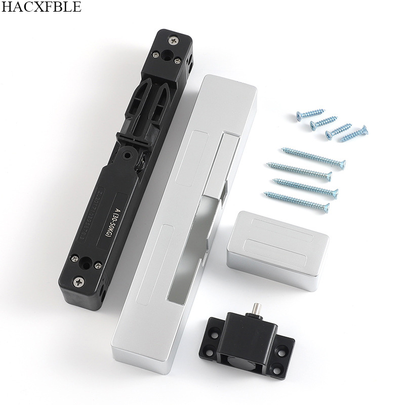 Dempingsbuffer dørlukker svingdør automatisk lukking lydløs usynlig dør hjem hydraulisk dørlukking stille anti-klembuffer