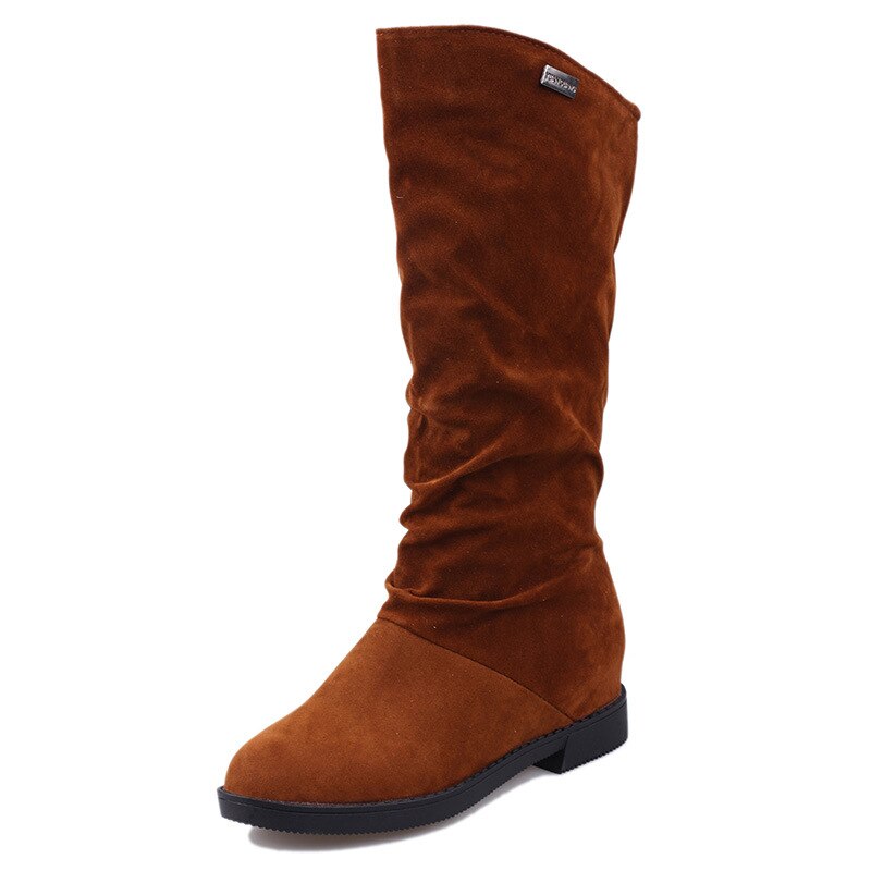 Bottes de neige hautes pour femmes, chaussures d'hiver, confortables, noir, rouge, YX1749, , décontracté