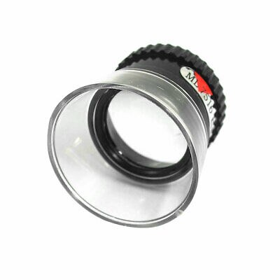 Plastic Shell 20mm Dia Lens 5X Magnifying Glass Photograph Pocket Magnifier