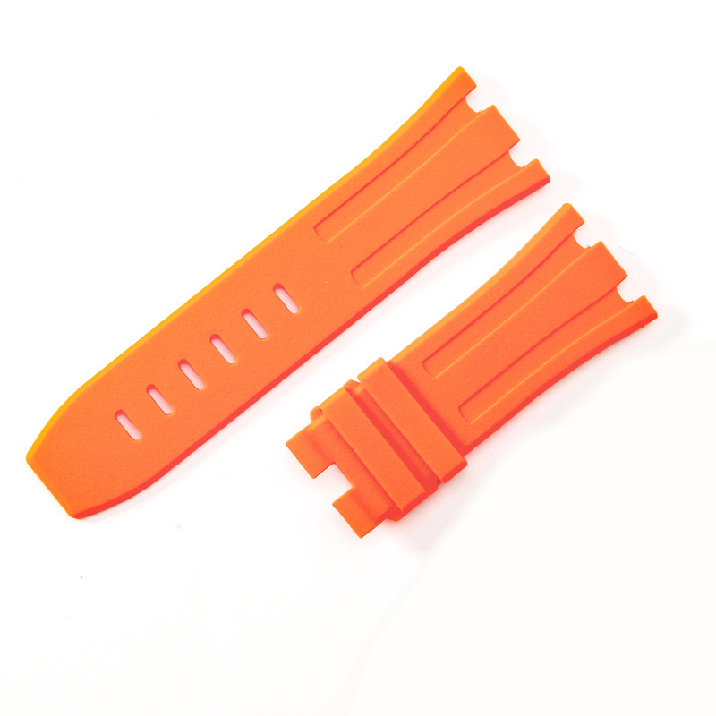 28 mm 30 mm wasserdichtes Silikon-Uhrenarmband für AP königlich Eiche Off-Shore 15710 1570 Gummi-Armbinde