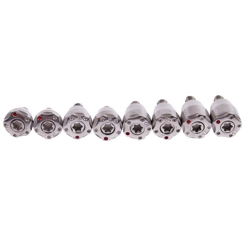 8x golfgewichtenset voor taylormade spider tour rood zwart putter  r7 r9 r11s r11 hout hybride nr. .1