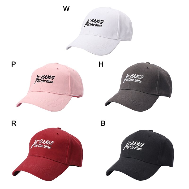 Outdoor Letter Hat Hat Headdress Sportswear Adjustable Back Cover Embroidery Cotton Hat Posture