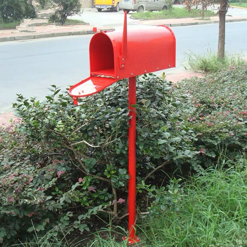 Alwasyme Roxbury Mount Usps Ups Fedex Dhl Mailbox: Red Color