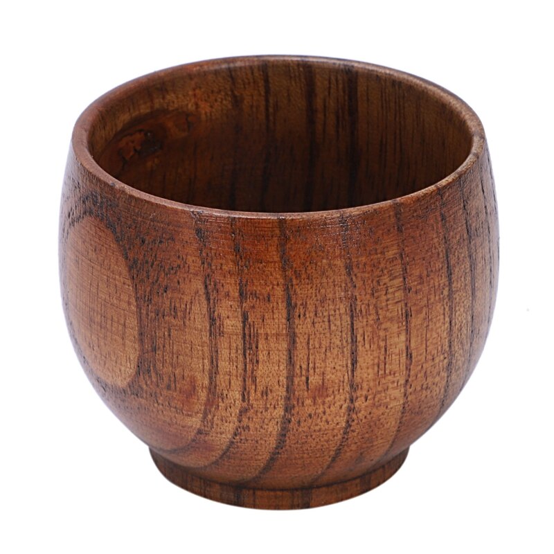 5pcs tea set small wooden cup small cup green wooden cup with natural wood wine cup wooden tea drinking cup