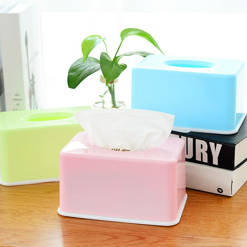 para el hogar caja de pañuelos de plástico de Color caramelo Tipo de asiento de inodoro recipiente de papel para sala de estar servilletero para decoraciones del hogar