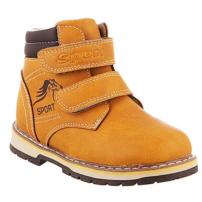 Vinterstövlar för pojkar filtstövlar små barn ylle plysch varma snöstövlar för pojkar & #39 ;s vattentäta martin boots eu storlek 27-32: Gul / 13.5