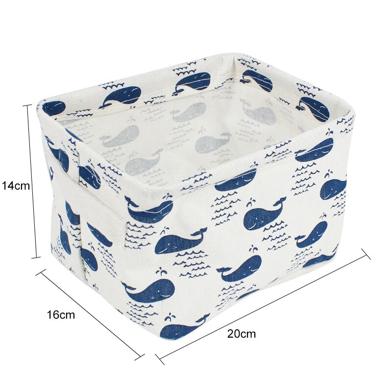 Waterdichte opbergmand voor op het bureau, speelgoed, diverse opbergdozen, cosmetica, ondergoed, organizer voor het opbergen van kantoorbenodigdheden.: Groot -6