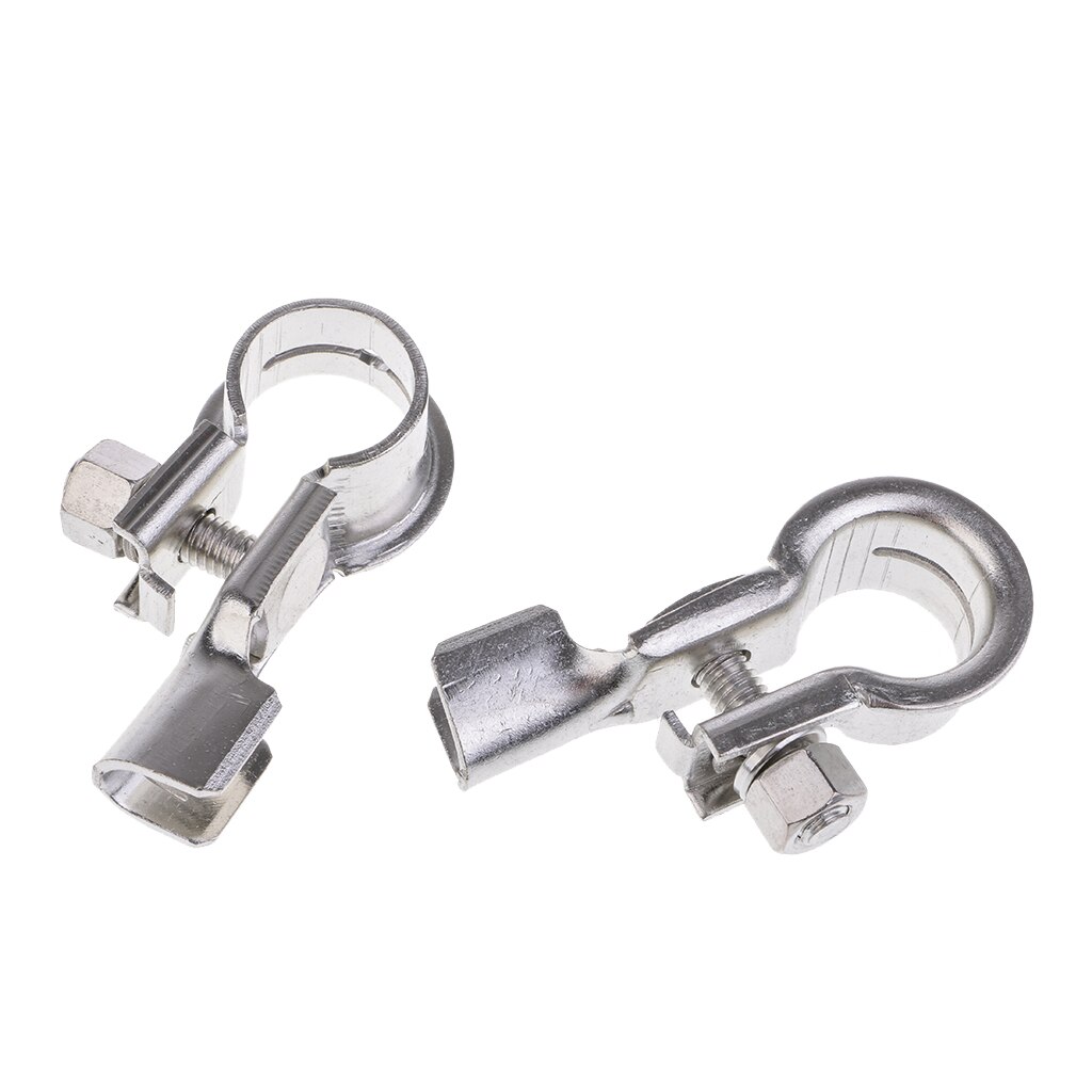 2 STKS SAE Naar JIS Auto Batterij Terminal Connector, Auto Batterij Terminals Klem Connector Positieve Negatieve Top Post Batterij Terminal voor Auto (Messing