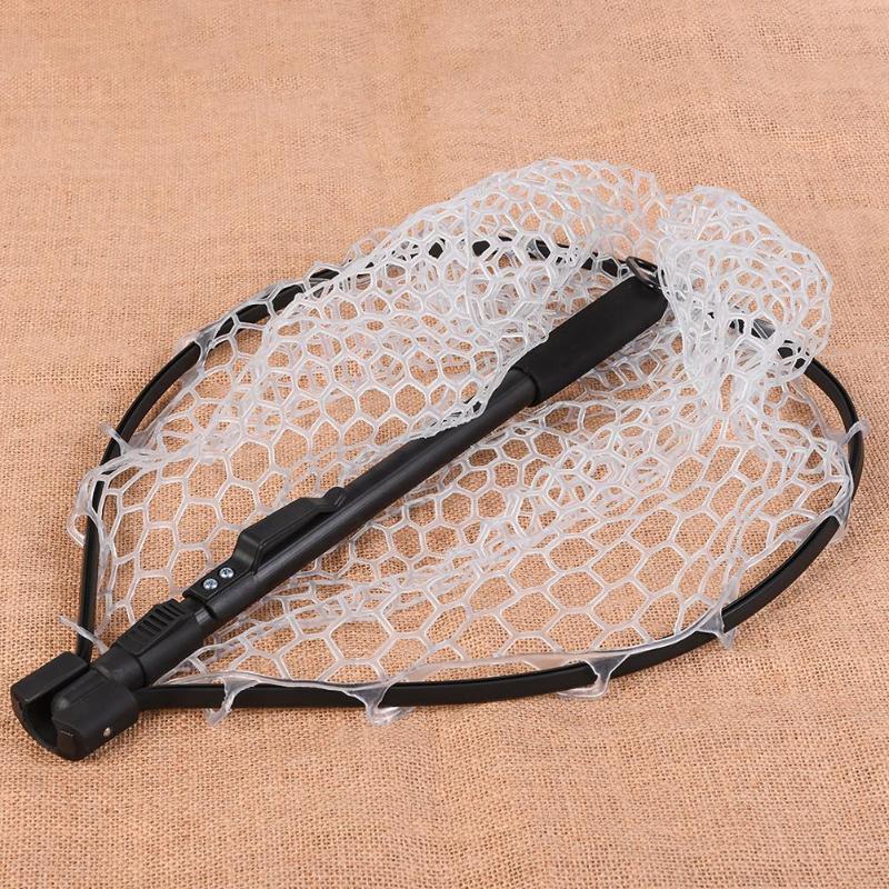 Taiyu Luya Portable Bait Net - Aluminum Alloy, Anti-Hanging, Rubber Silicone Bag, One-Piece Hand Copy Net Wholesale