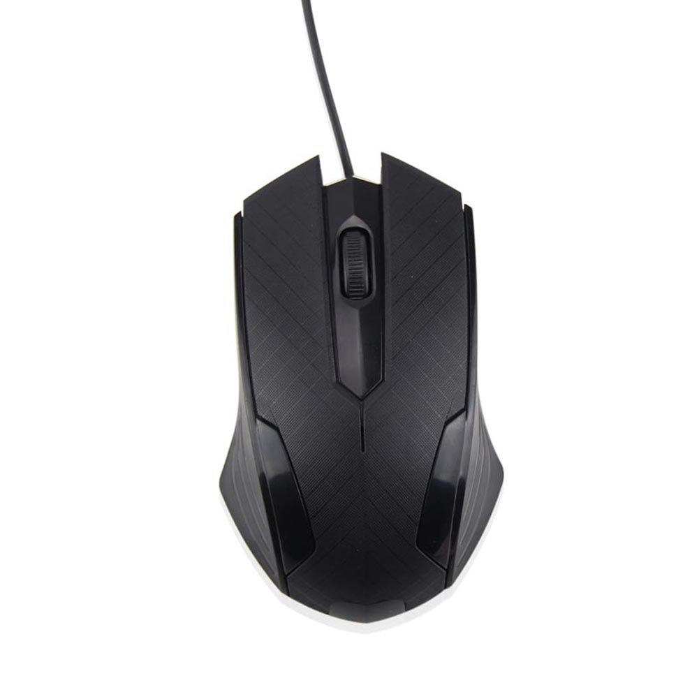 Wired Gaming Mouse USB 3 Buttons Optical Wheel Antiskid Frosted for PC Pro Laptop Gamer Computer @M23