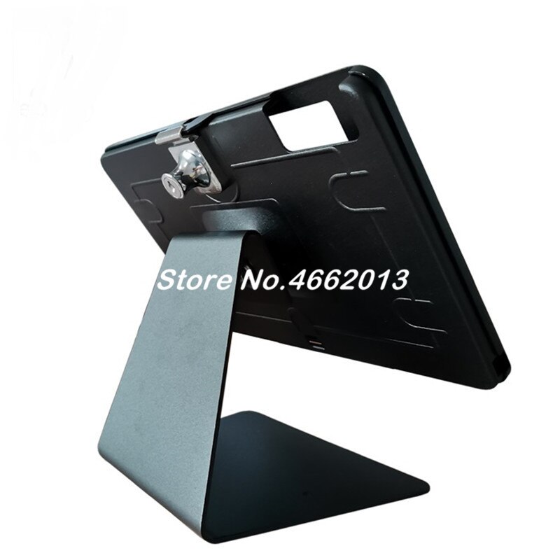 security desktop stand for iPad 10.2" 7th Gen tablet with lock holder display rack bracket mounting on table anti-theft