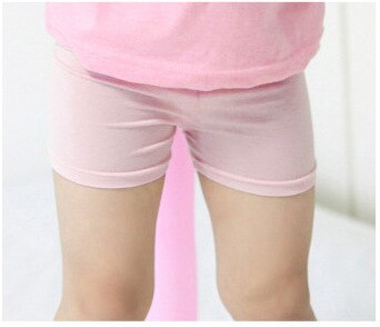 Baby Kinder Mädchen Sommer Beiläufige Bunte Shorts Gamaschen-dünne Stretch Sicherheits Kurze Hosen Kleidung 7 Farben: Rosa / 2T