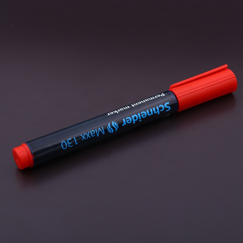 "Schneider-canetas marcadoras maxx130,: Vermelho