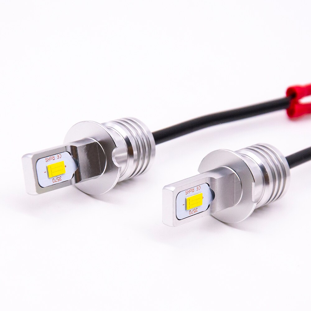 2 kpl  h3 led polttimo tähkä siru valkoinen 1500lm auton led valot sumu otsalamppu auto lamppu 9 ~ 32v 6000k