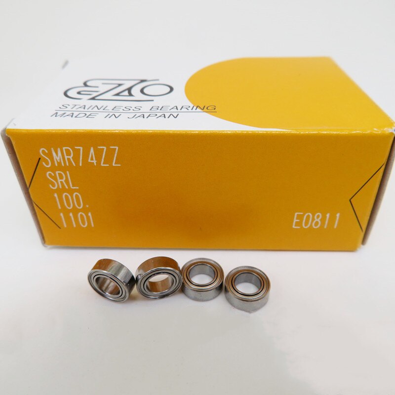 SFR6-ZZ Stainless Steel Bearing By EZO (Japan) - Precision Miniature Ball Bearing