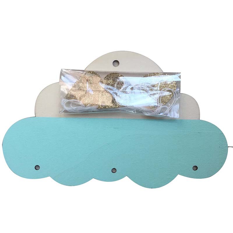 DIY nubes gotas de lluvia colgante estilo nórdico, decoración del hogar arte de la pared de colgante de ventana ornamento para los Niños Accesorios de fotografía