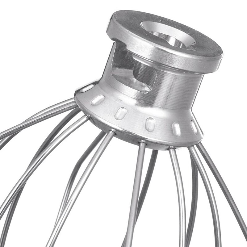 ！ -2 stuks roestvrijstalen draadgarde mixeropzetstuk voor kitchenaid  k45ww bloemcake ballongarde eierroomroerder