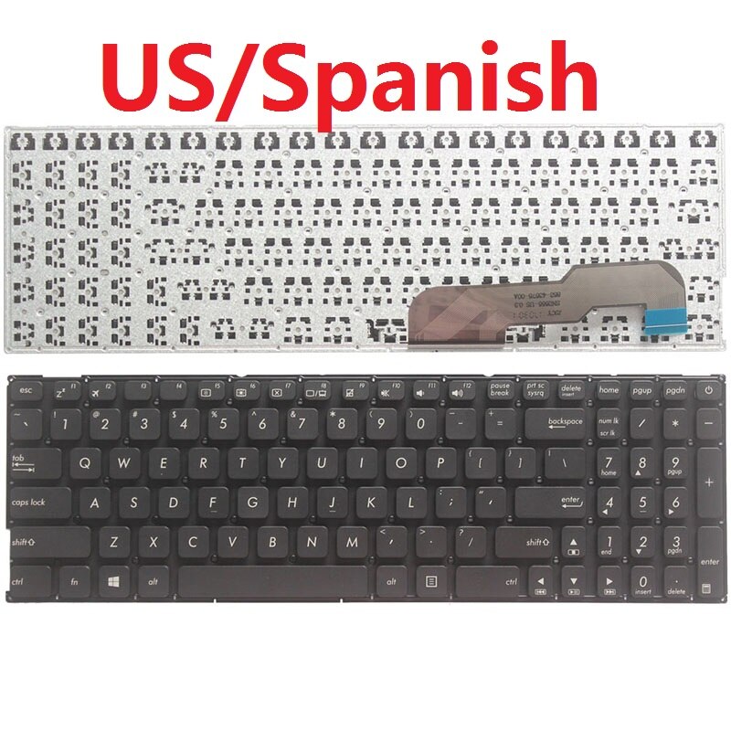 US/SP/Spanish laptop Keyboard for ASUS X541 X541U X541UA X541UV X541S X541SC X541SC X541SA A541 A541S A541SA