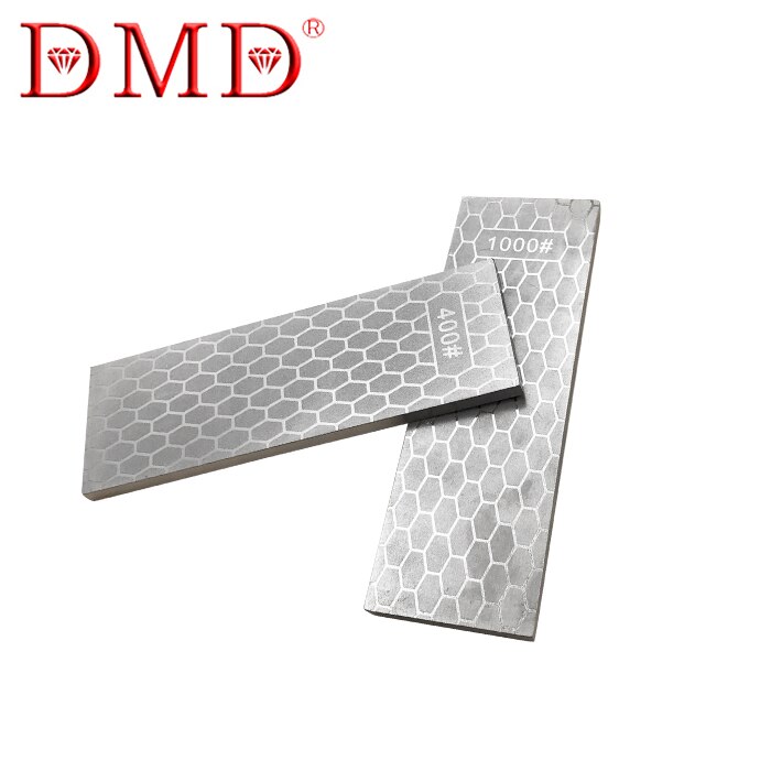 DMD 400/1000 grit grain double side Diamond knife sharpening stone whetstone 1012s: Default Title