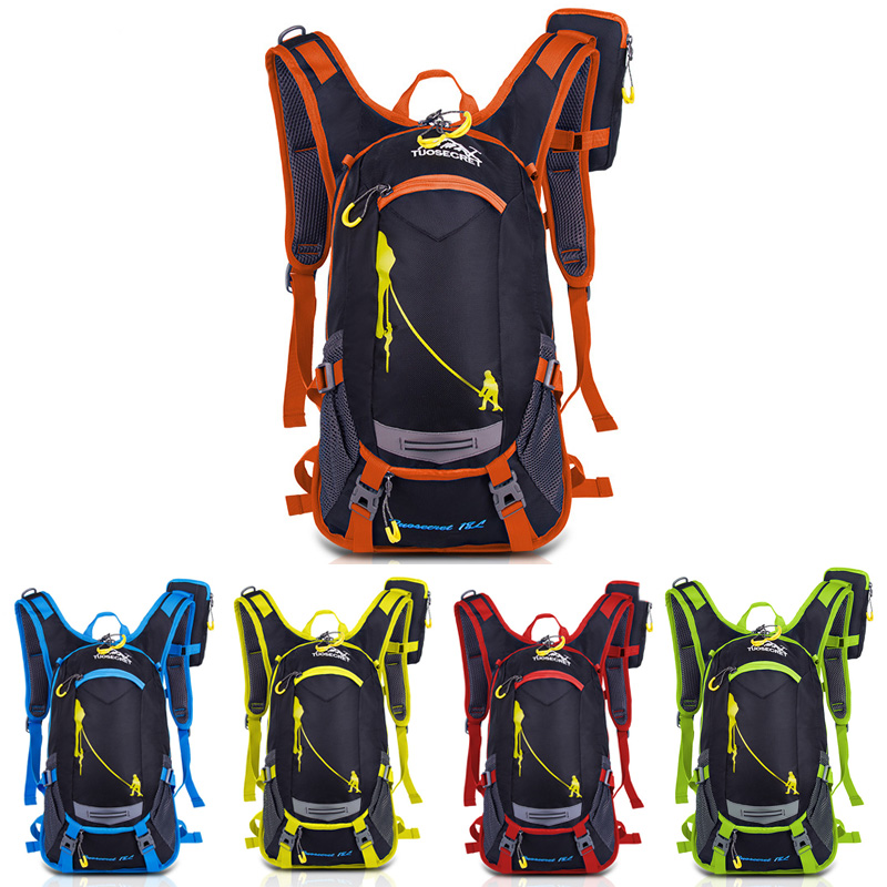 18L Motorcycle Backpack Cycling Bag Waterproof Shoulders Climbing Camping Hiking Backpack Motocross Racing Bags