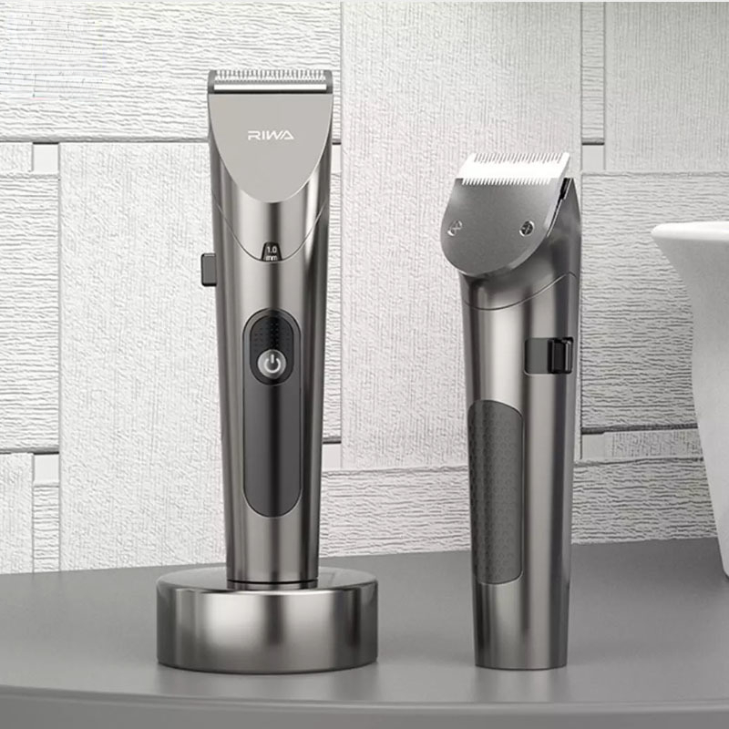 Xiaomi riwa hårklipper personlig elektrisk trimmer oppladbart kraftig stålkutterhode med ledet-skjerm som kan vaskes