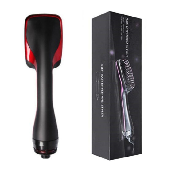 Brosse à Air One Step pour femmes, sèche-cheveux électrique pour lisser les cheveux, brosse soufflante pour coiffer les cheveux
