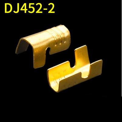 100 Stks/partij 452-1/2/3 U-Vormige Terminal Tab Koude Inserts Connectors/Terminal Connector Kabel/draad Kabel Lug 0.2-0.75mm2: 452-2