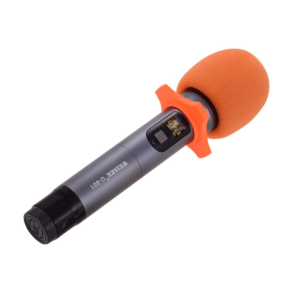 Uhf Handheld Draadloze Microfoon Microfoon Met Mini Ontvanger 50 Kanalen Voor Karaoke Business Meeting Speech Home Entertainment