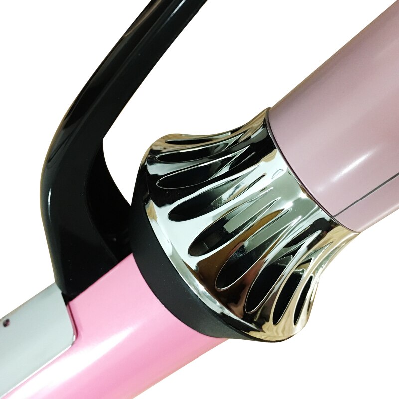 RIWA-Pinzas rizadoras para cabello húmedo y seco, barril de 38mm, Control de temperatura, rizador, plancha, RB-8338