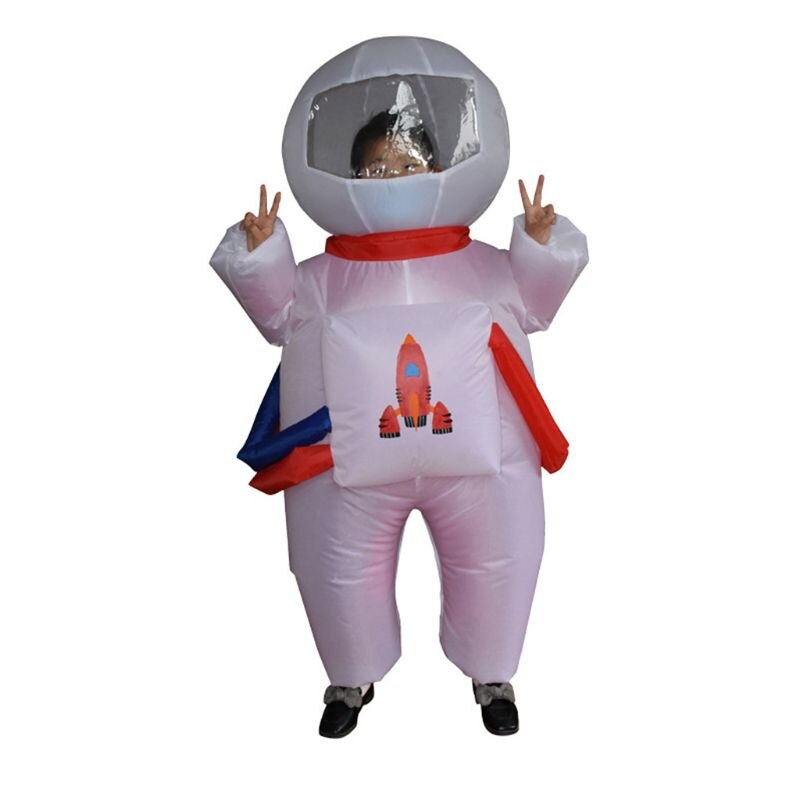 Costume d&#39;astronaute gonflable pour enfants, combinaison pour Cosplay B36E