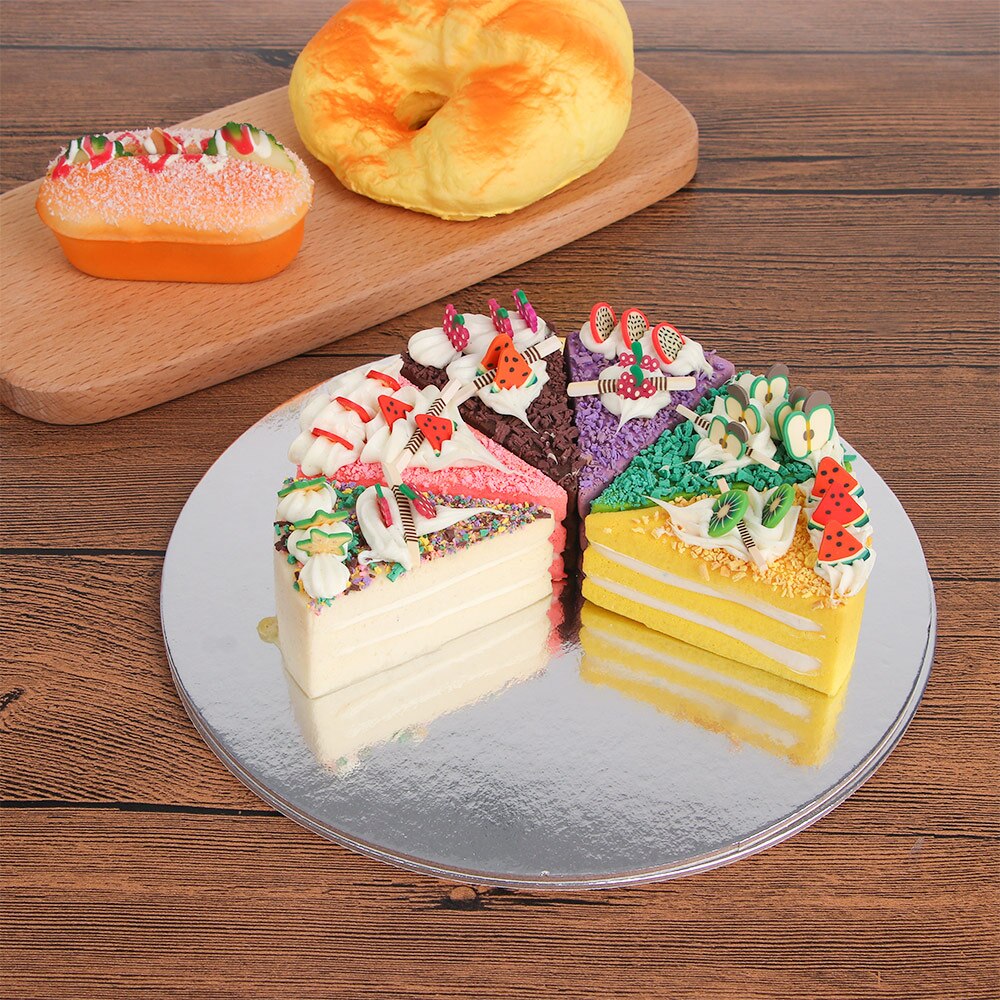 8/10/12 Inch Cake Tray Round Cake Boards Food Grade Gold Card Board Baking Cake Hard Paper Pad Baking Practical Making Tool