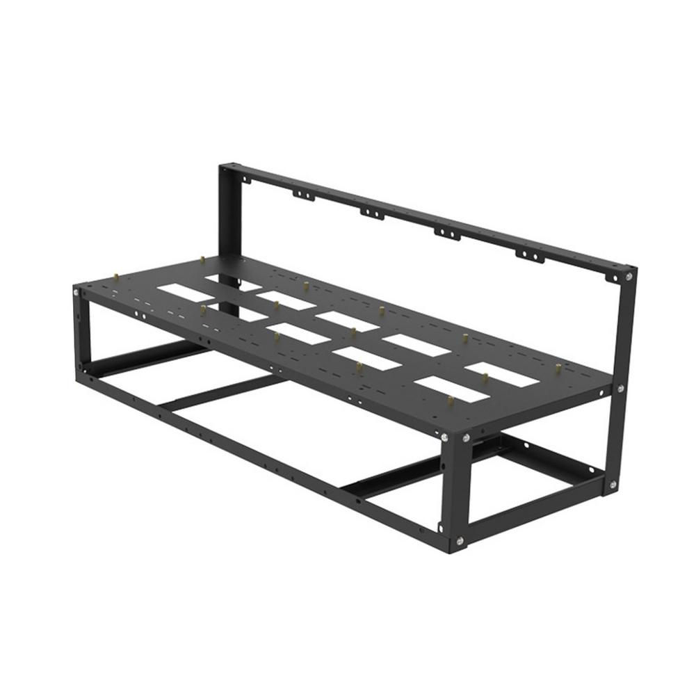 8 GPU Mining Rig Frame Stainless Steel Mining Case Rig Stackable Mining Rack Strong Structure Mining Open Air Frame For Crypto