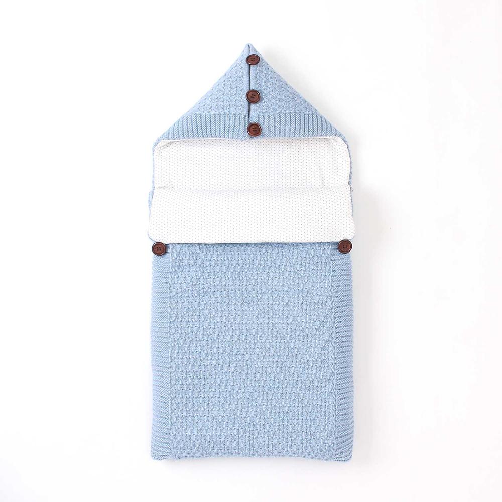 Baby Sleeping Bags Newborn Bebes Swaddle Wrap Gowns Winter Warm Knitted Stroller Sleep Sack for Infant Boys Girls Envelopes 0-6M: 82W551-3 / 3M