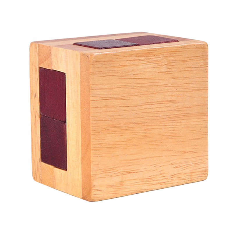 Luban Lock juguetes de IQ caja mágica de madera juego de rompecabezas para niños adultos juguete entrenamiento cerebro juego de rompecabezas juguete educativo