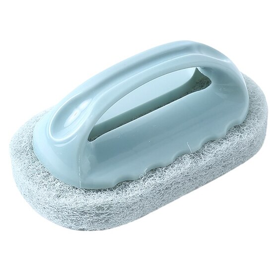 Fypo-cepillo de esponja para Herramientas de limpieza de cocina, cepillo mágico para limpieza de cacerola, esponjas, estropajos, Limpiador de cocina: blue