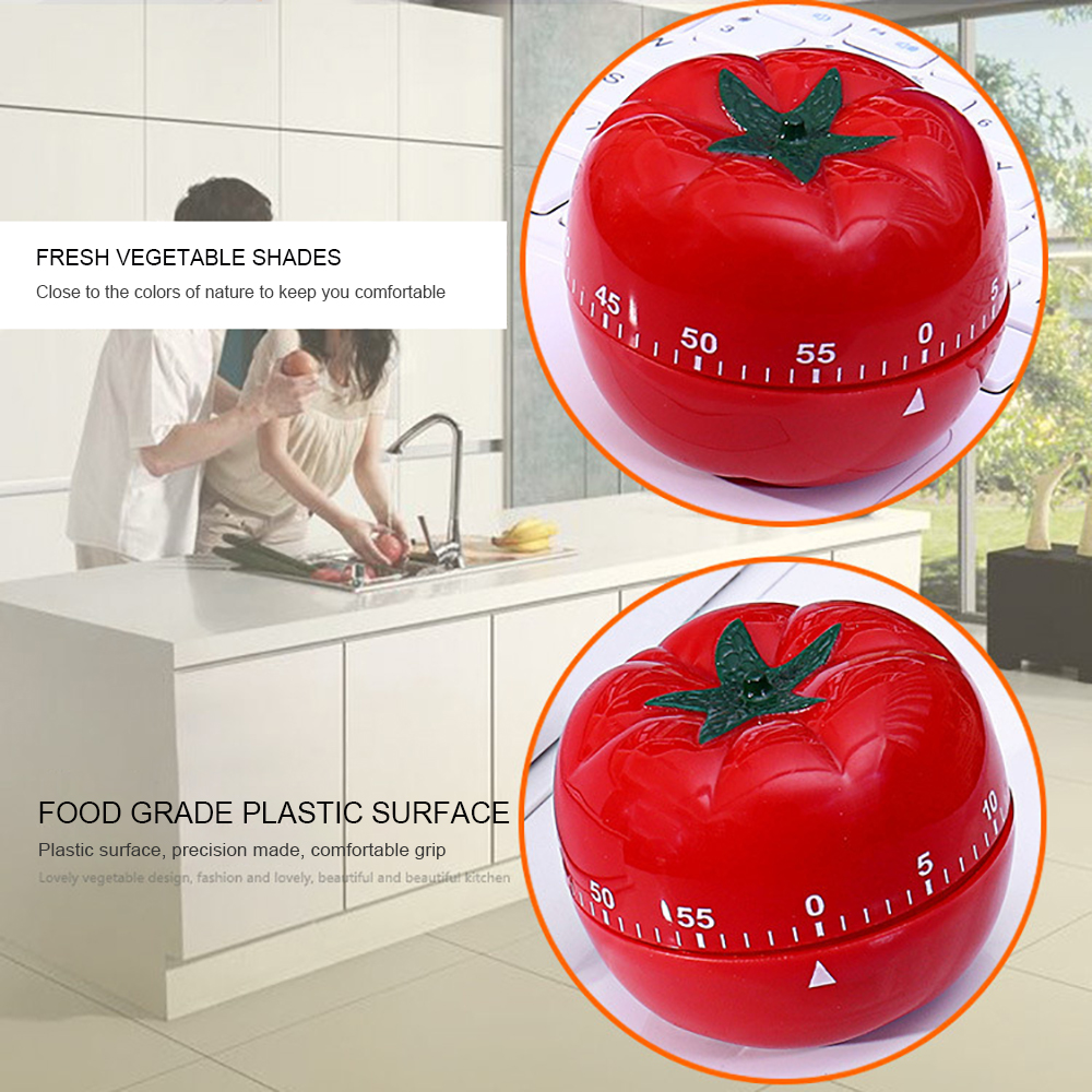 Mechanical Egg Kitchen Cooking Timer Countdown 60 Minutes Alarm Stainless Steel Cooking Tool Kitchen Timer Egg