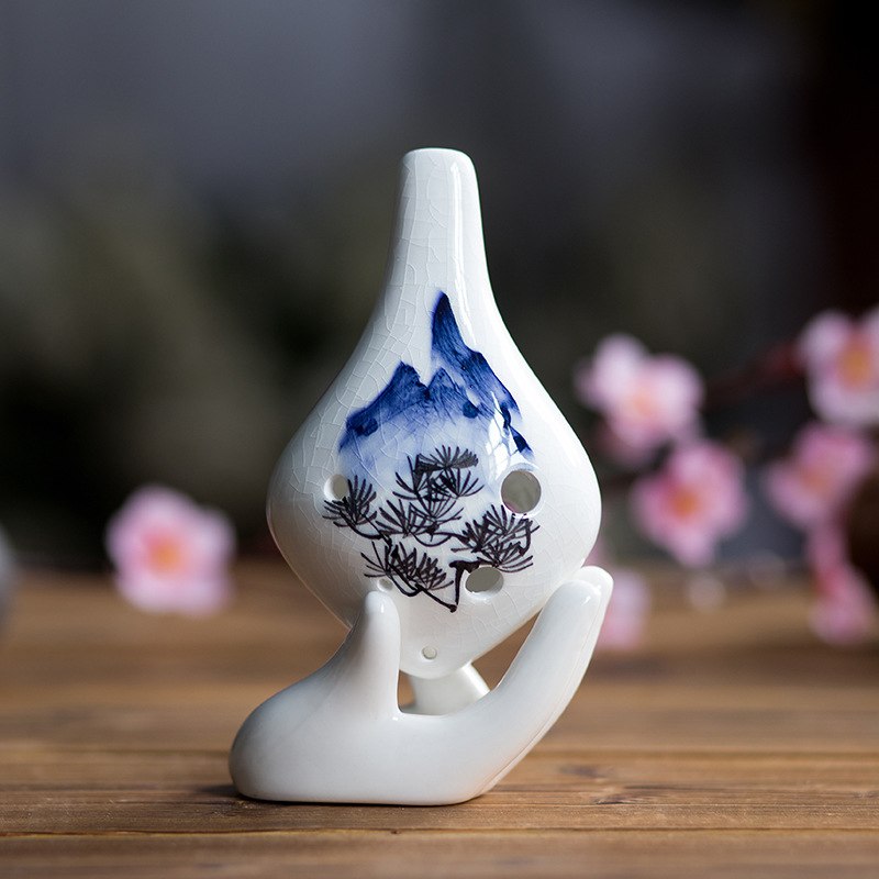 Ozhu-ocarina ajustable de seis orificios, ocarina de CA, con , buen sonido adecuado para tienda
