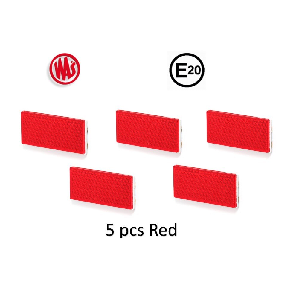 Cat Eye Reflector 105x48mm Adhesive Truck Tractor Caravan Bicycle Motorcycle Reflective Reflector