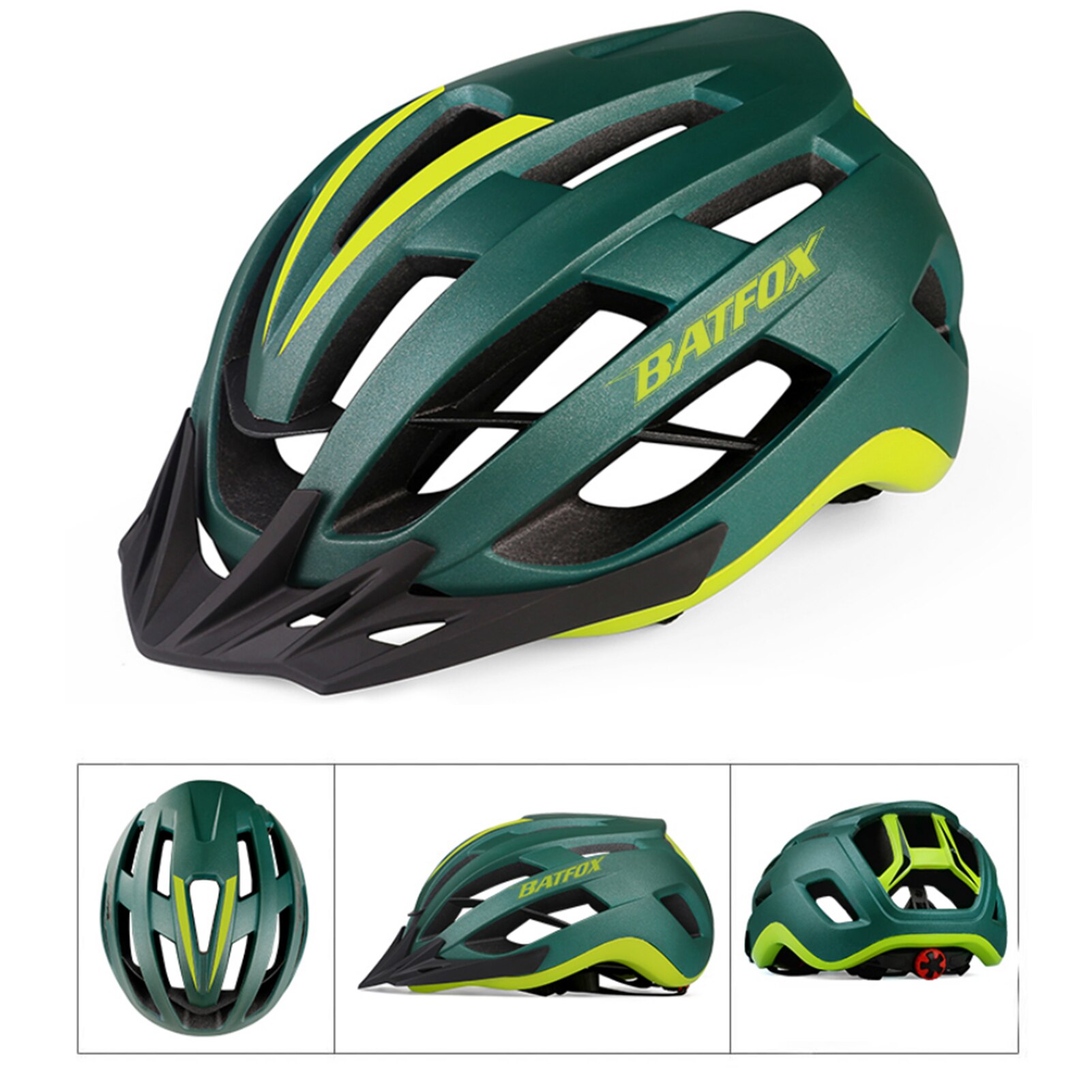 Ultralight Helmet Riding Helmet Adjustable Cool Mountain Bike Helmet Skateboard Helmet Hard Hat Outdoor Cycling Equipment