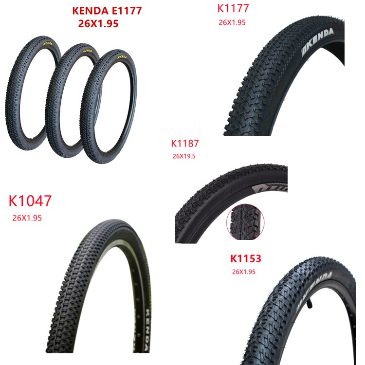 KENDA Bike Tire Premium MTB Bicycle Mountain Bike Tires 26 27.5*1.95 Road Wire Tyres For Mountion Biking