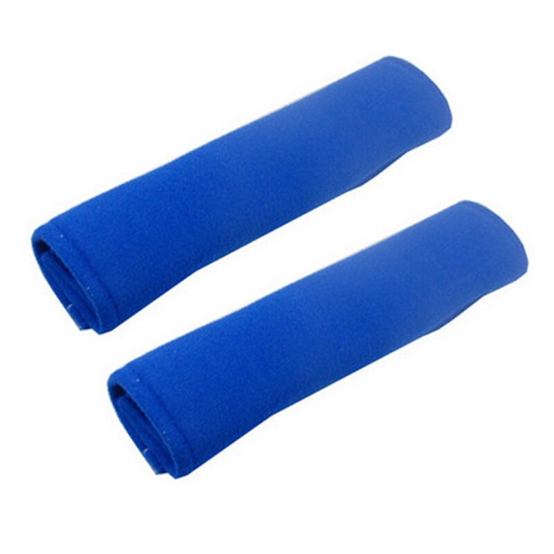 2 Stks/set Kind Auto Veiligheidsgordel Pluche Cover Gordel Schouderband Beschermende A2UB: Blauw