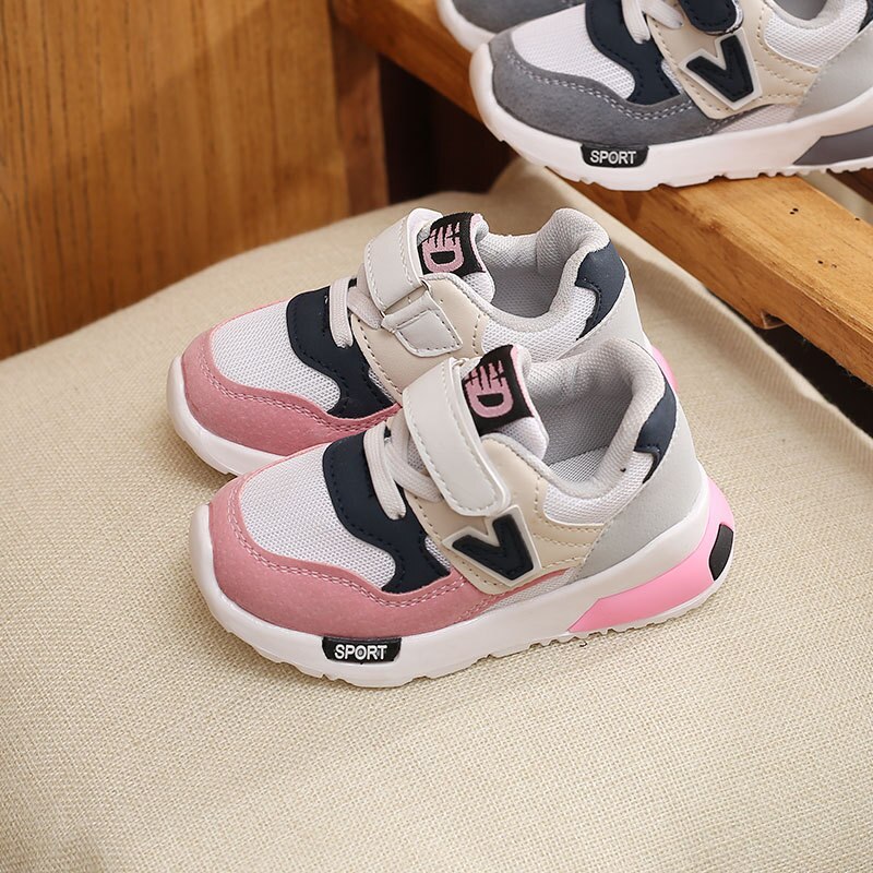 Spring Autumn Kids Shoes Baby Boys Girls Children&#39;s Casual Sneakers Breathable Soft Anti-Slip Running Sports Shoes Size 21-30